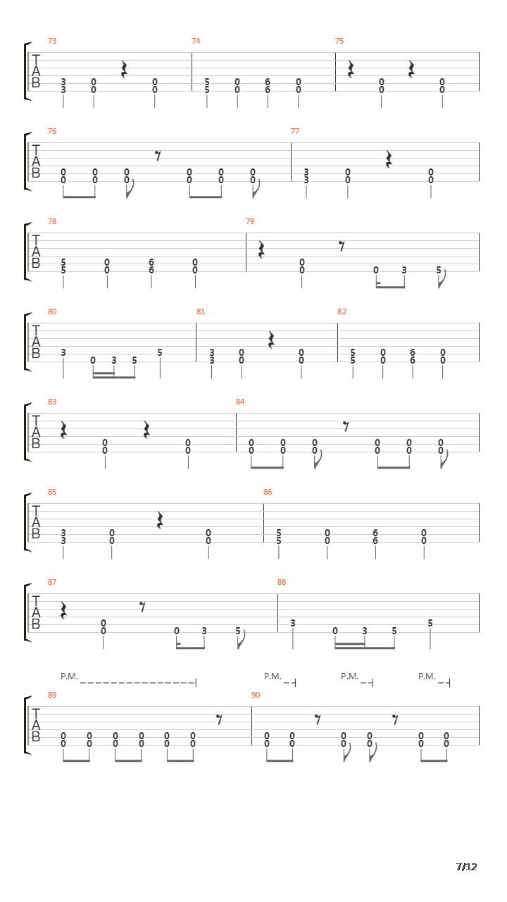 South Of The Border吉他谱