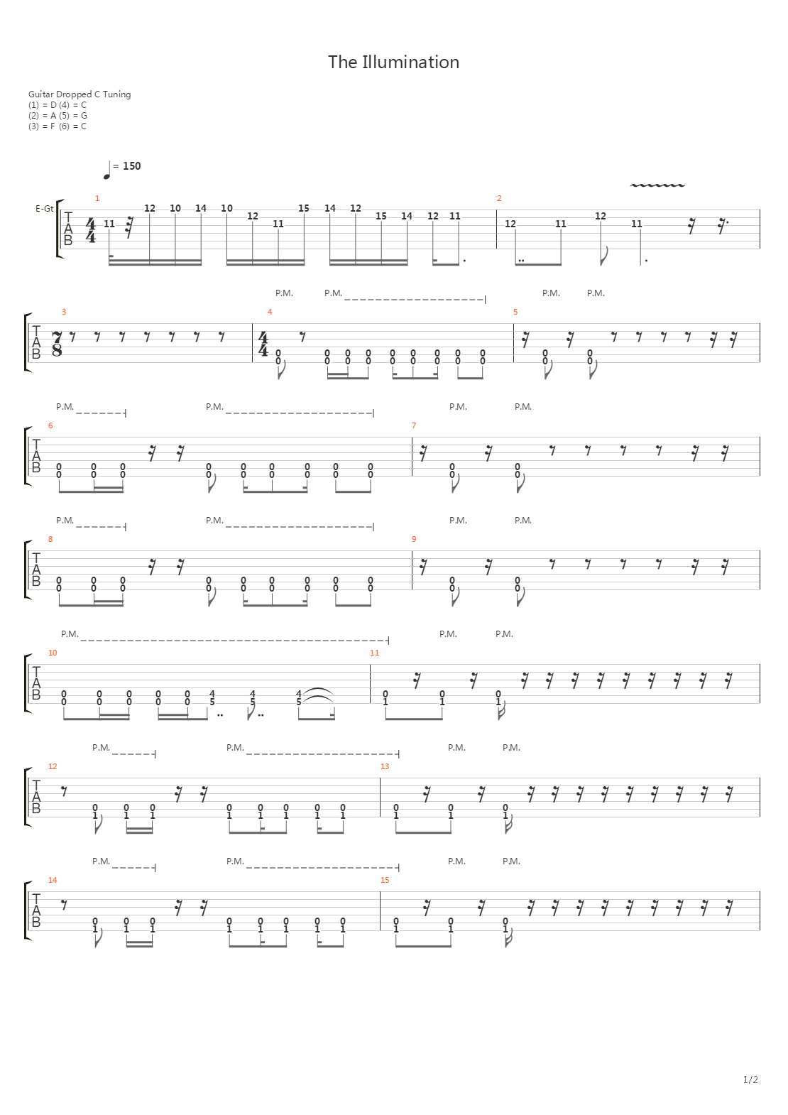 The Illumination吉他谱