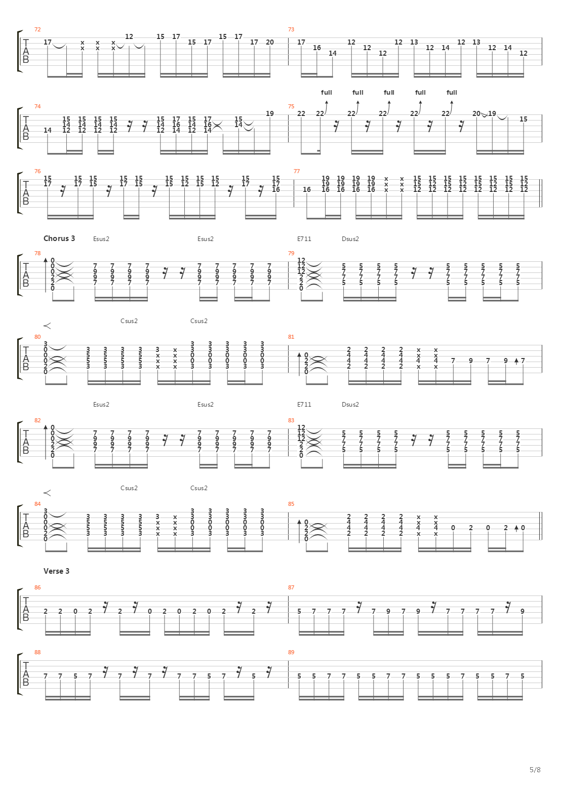 Alpha吉他谱