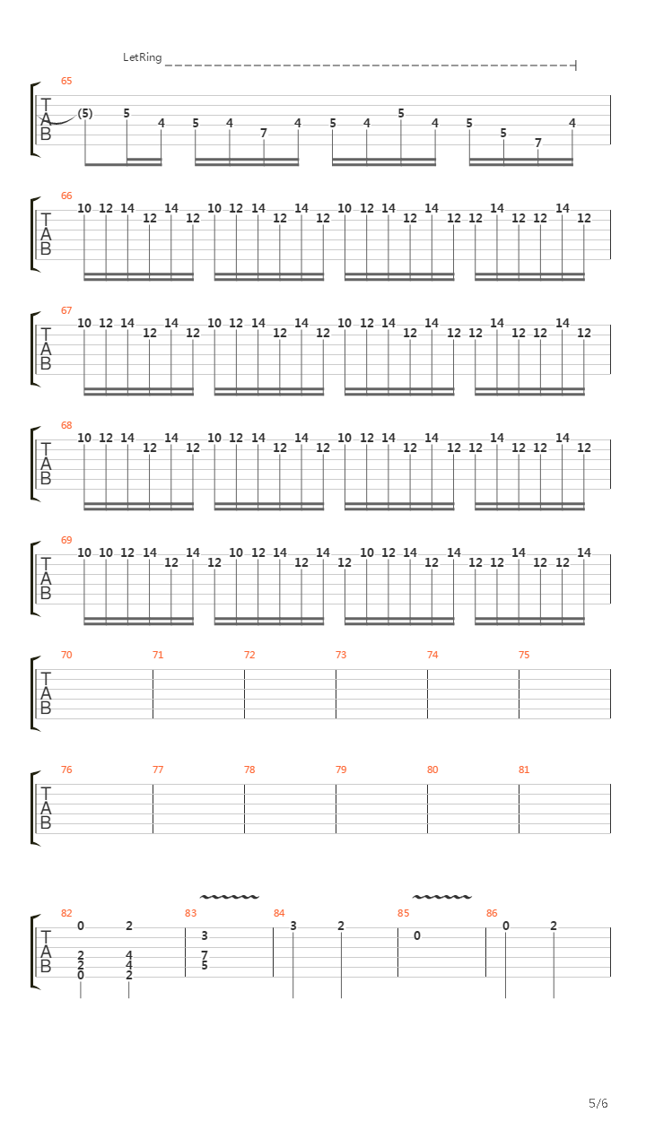 Mountain吉他谱