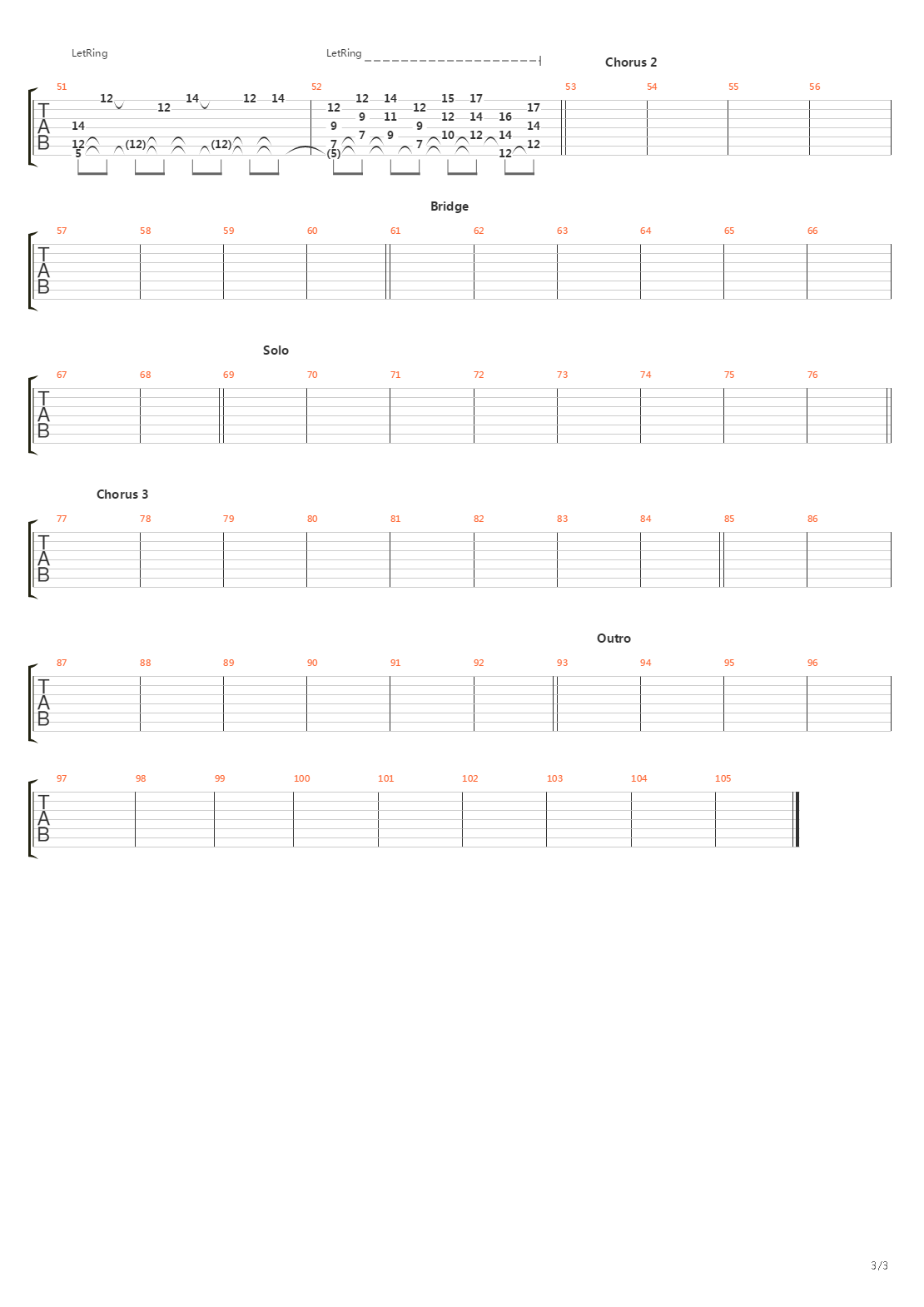 Pluto吉他谱