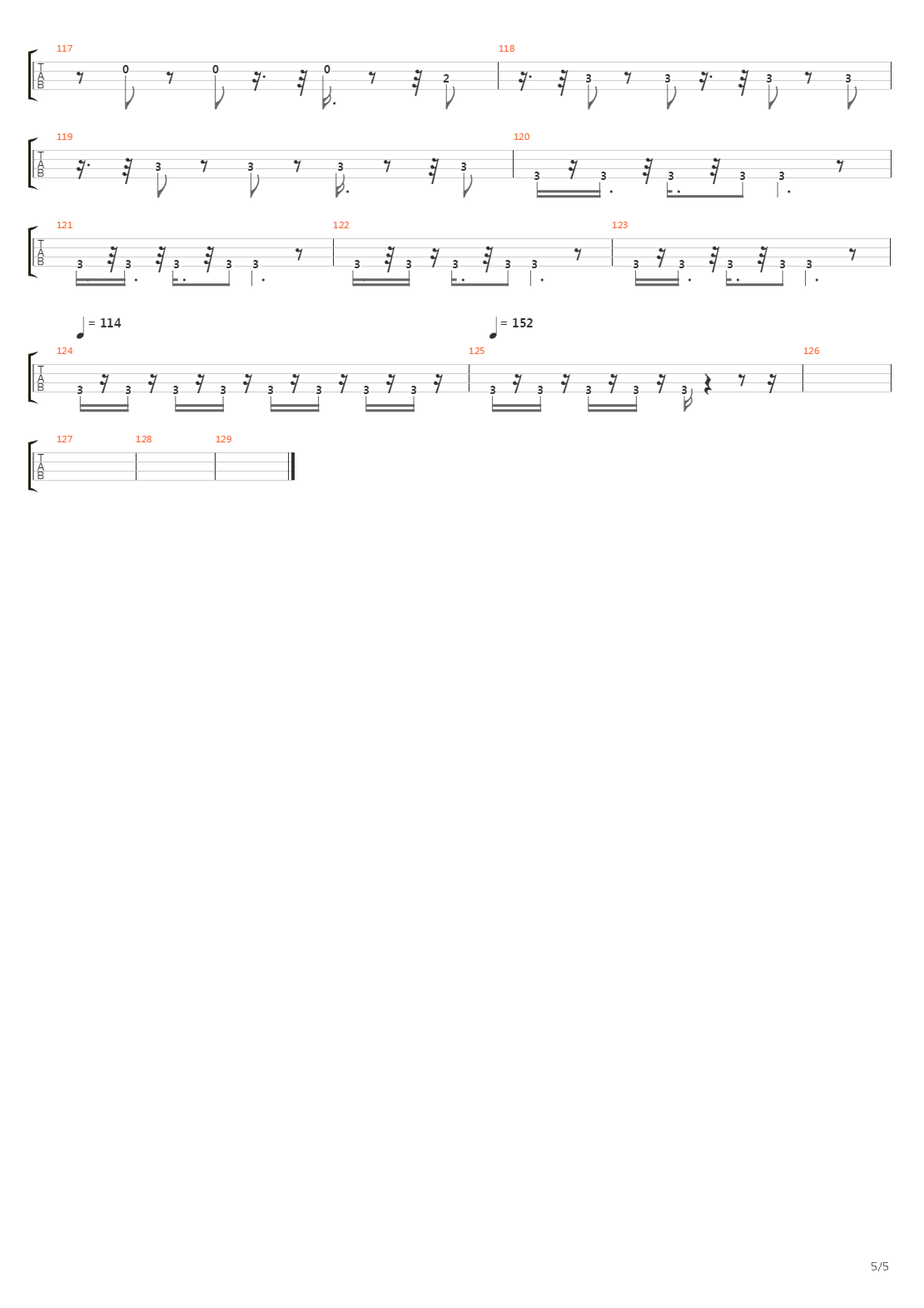 Orient Express吉他谱