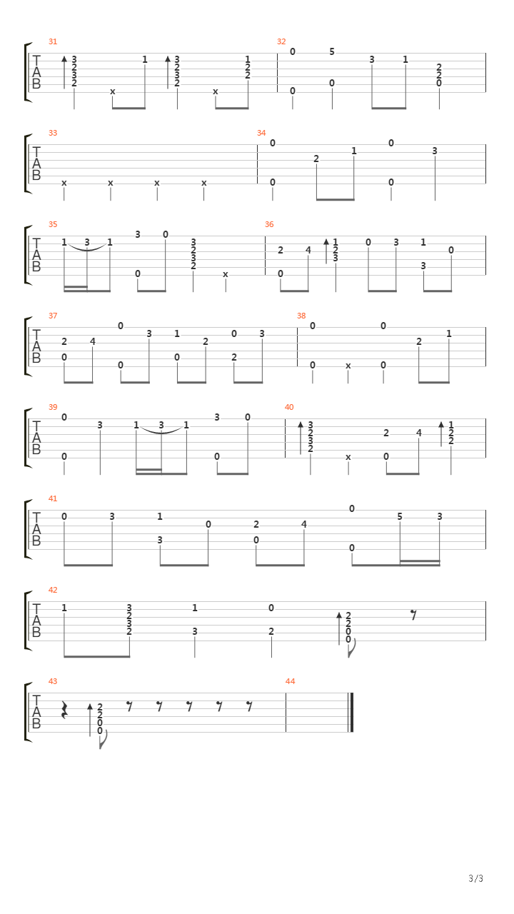 Cantarella吉他谱