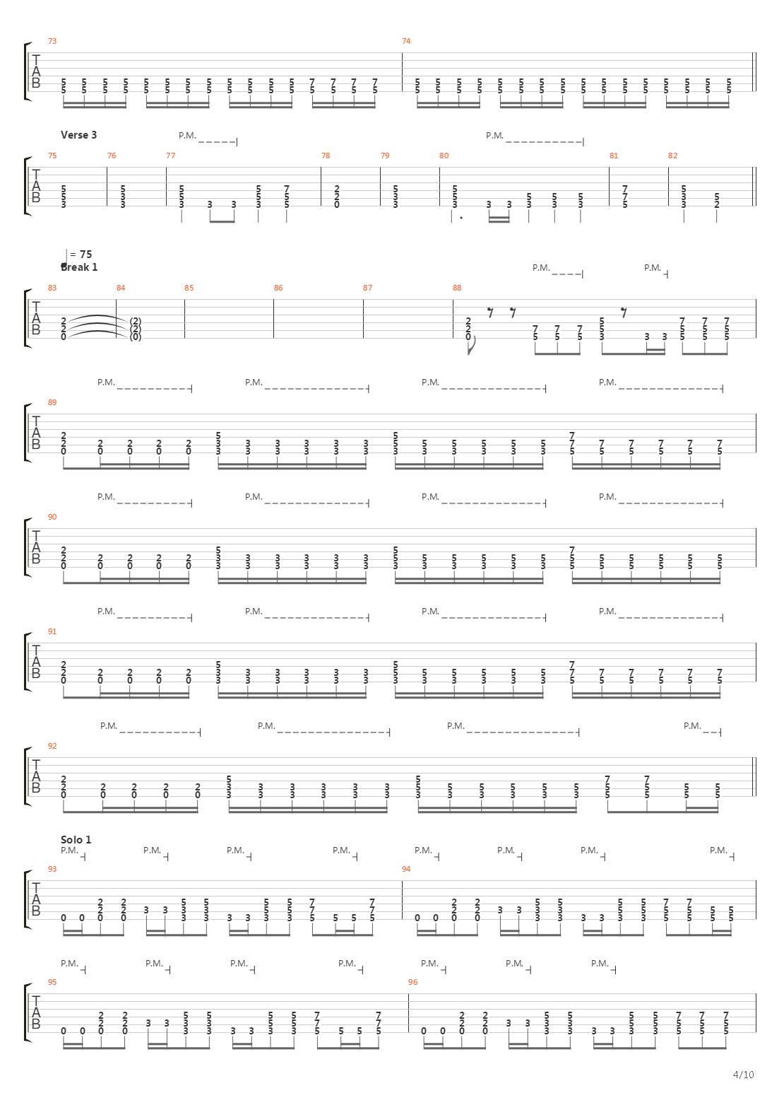 Remnant吉他谱