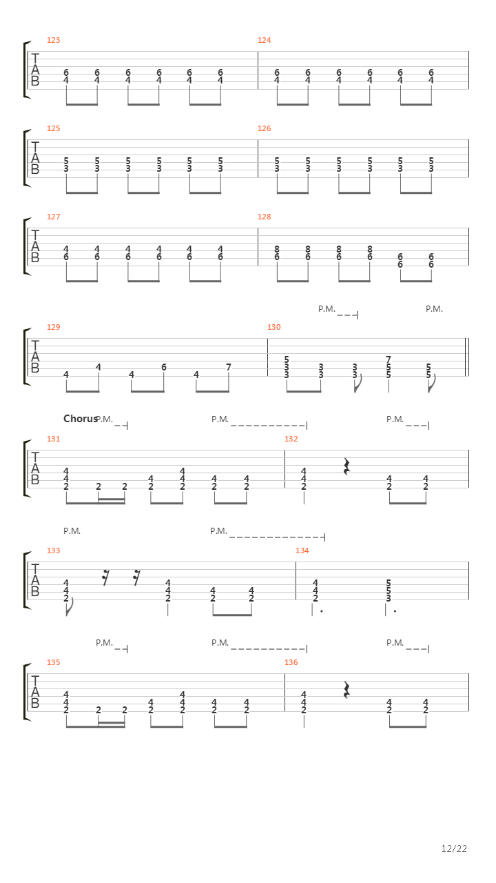 Remnant吉他谱