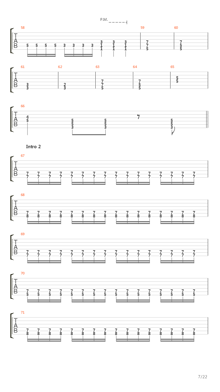 Remnant吉他谱