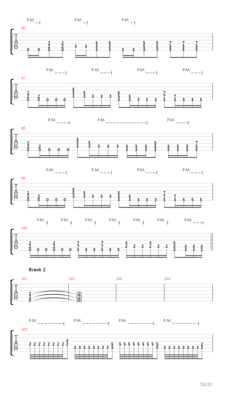 Remnant吉他谱