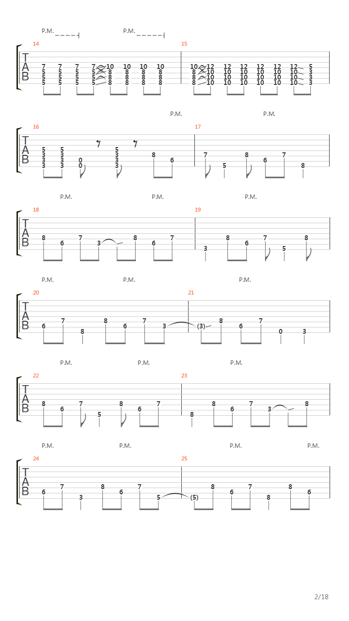 Io吉他谱