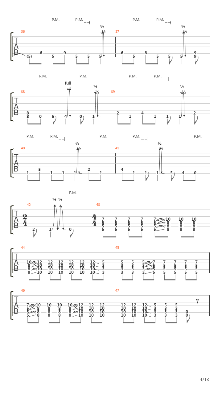 Io吉他谱