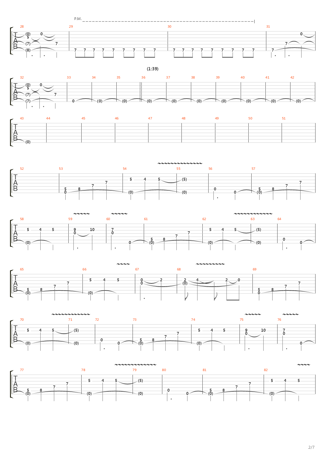 The Arrival吉他谱