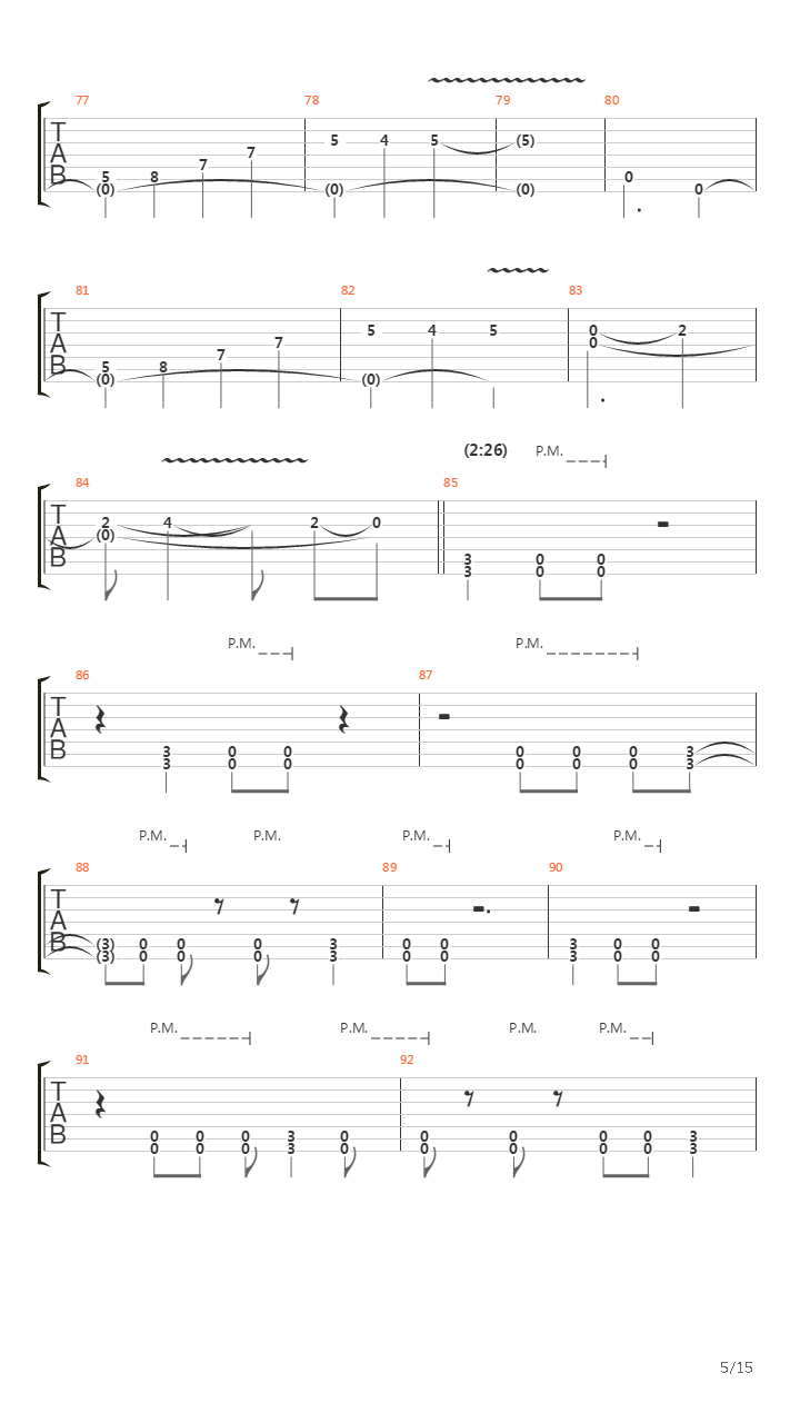 The Arrival吉他谱