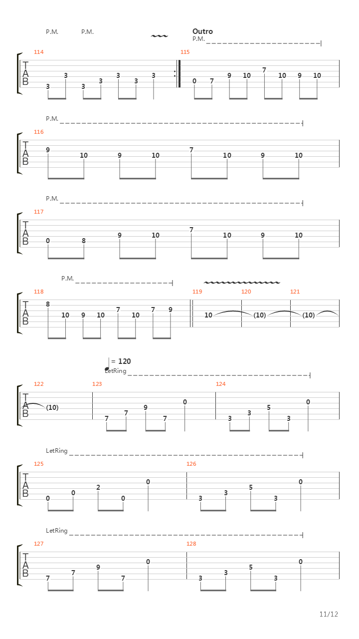 Arrival吉他谱