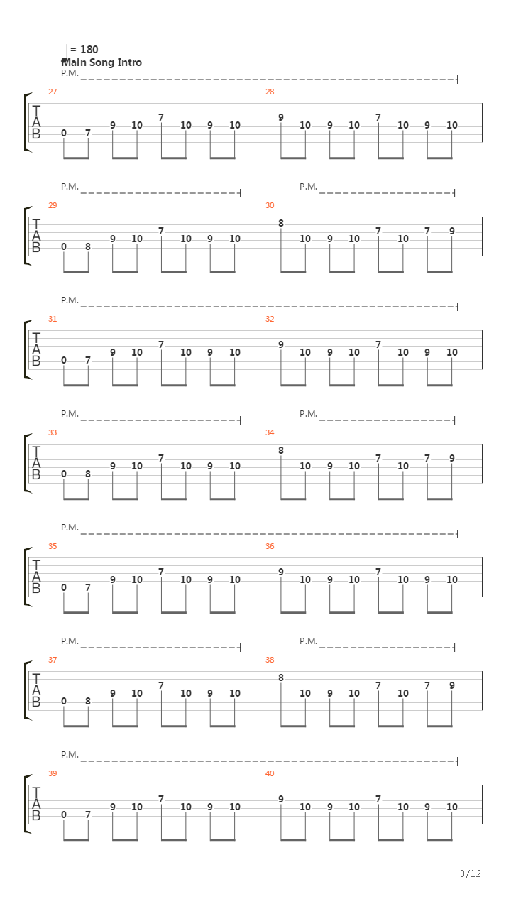 Arrival吉他谱