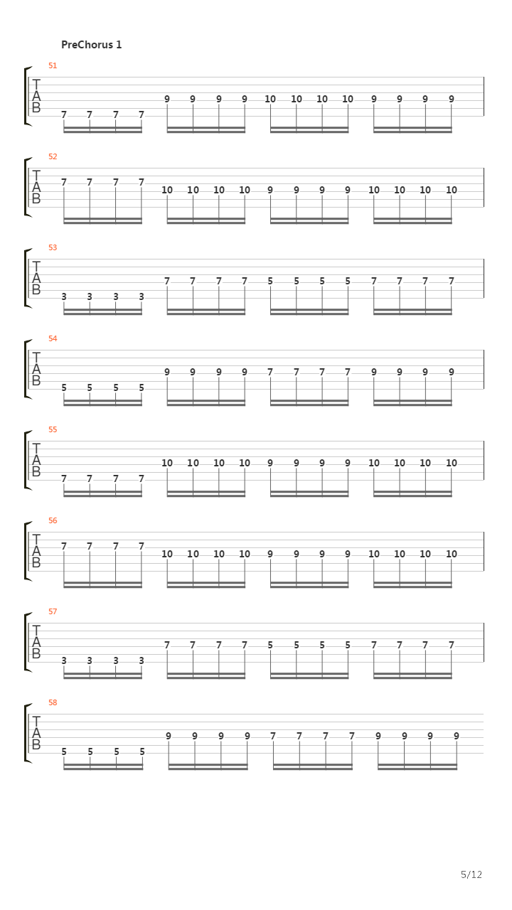 Arrival吉他谱