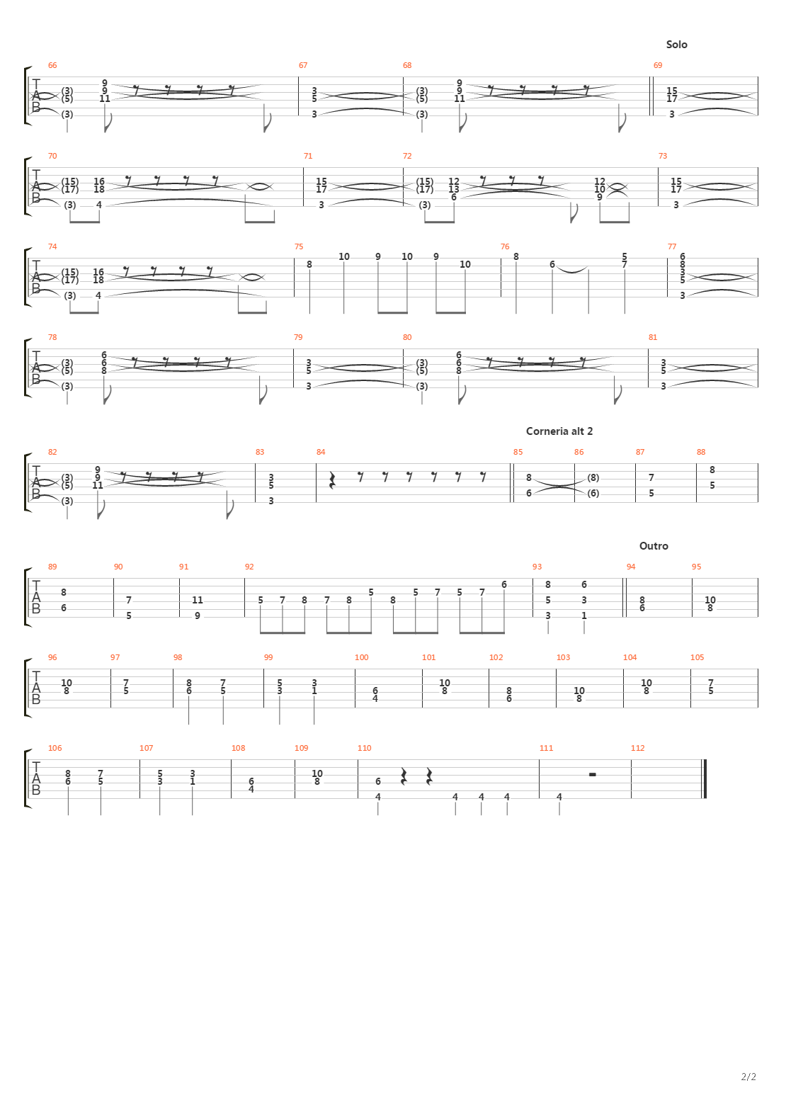 Foxy吉他谱