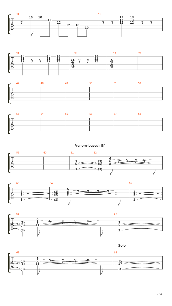 Foxy吉他谱