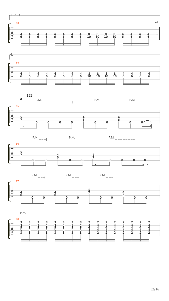Kingdoms I Burnt吉他谱