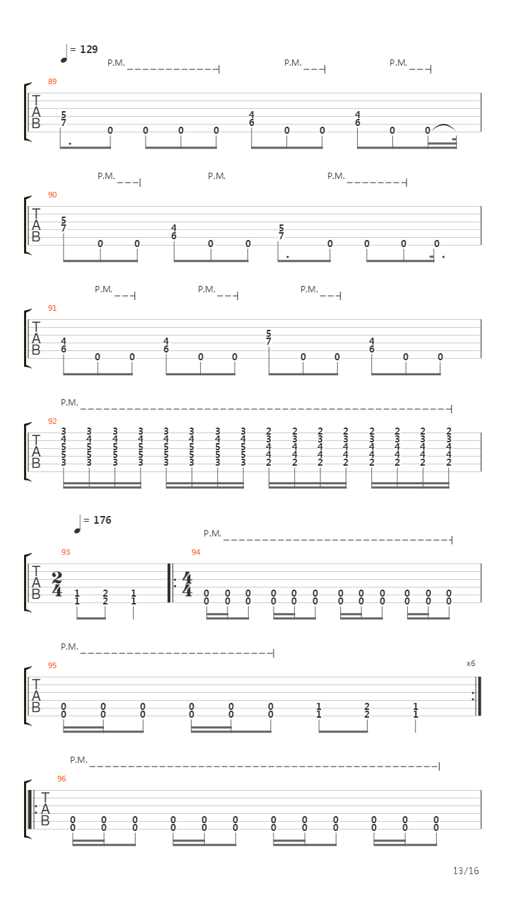 Kingdoms I Burnt吉他谱