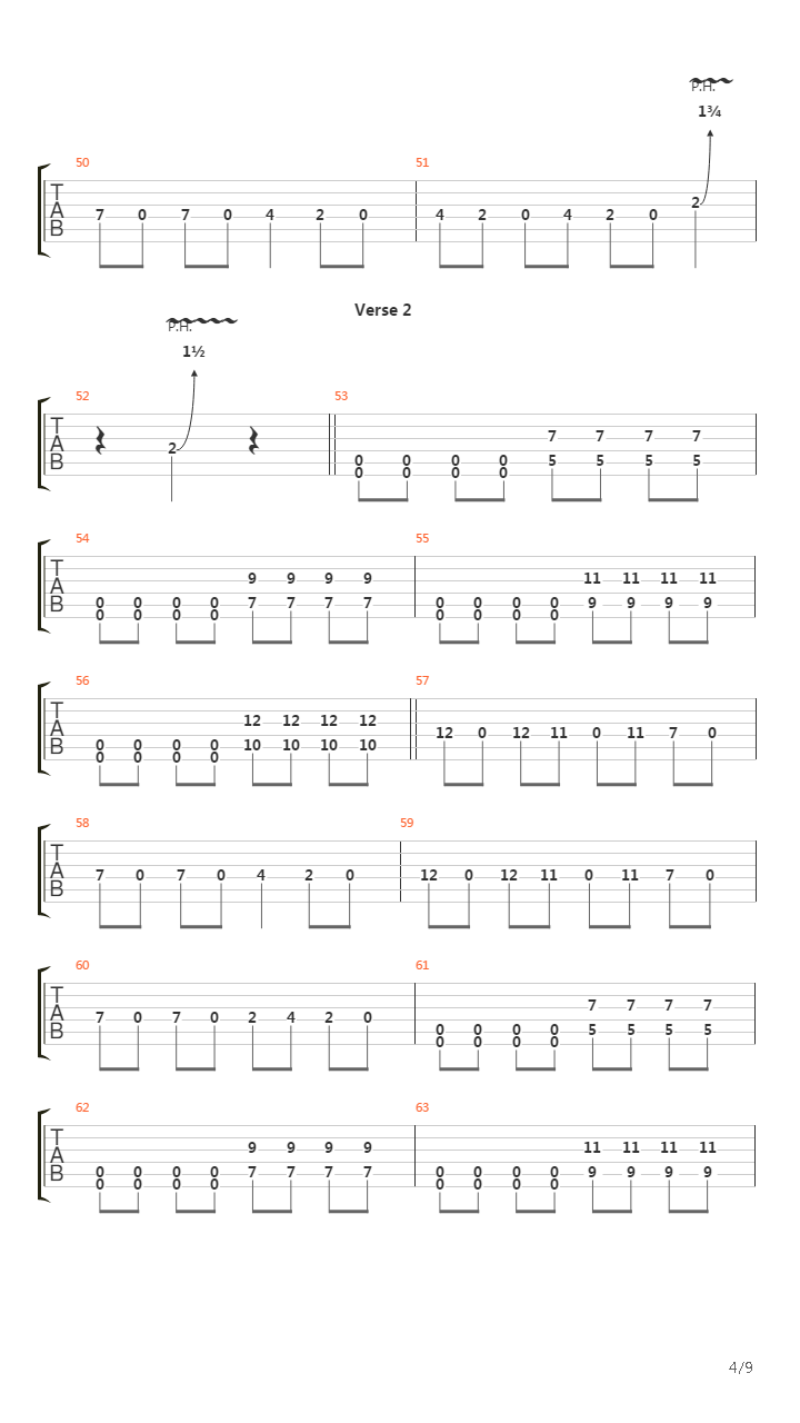 1000 Miles吉他谱