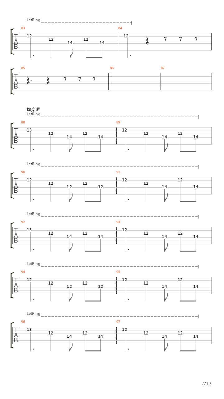 Vselennaya Besconechna吉他谱