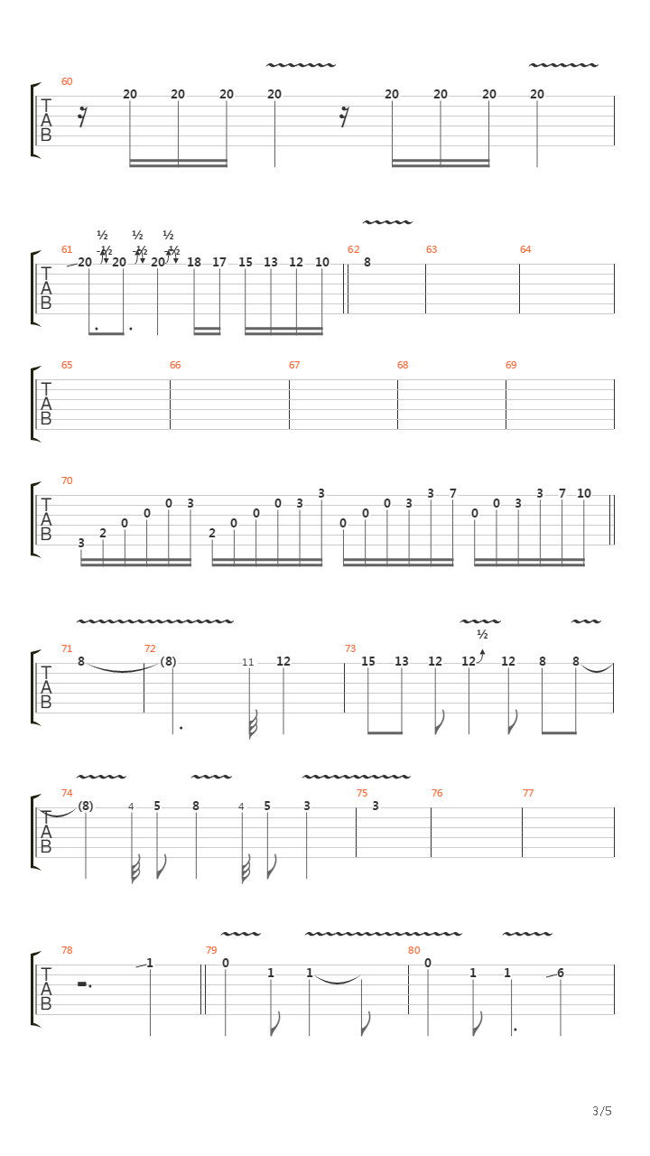 Io吉他谱