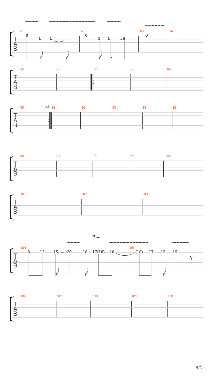Io吉他谱