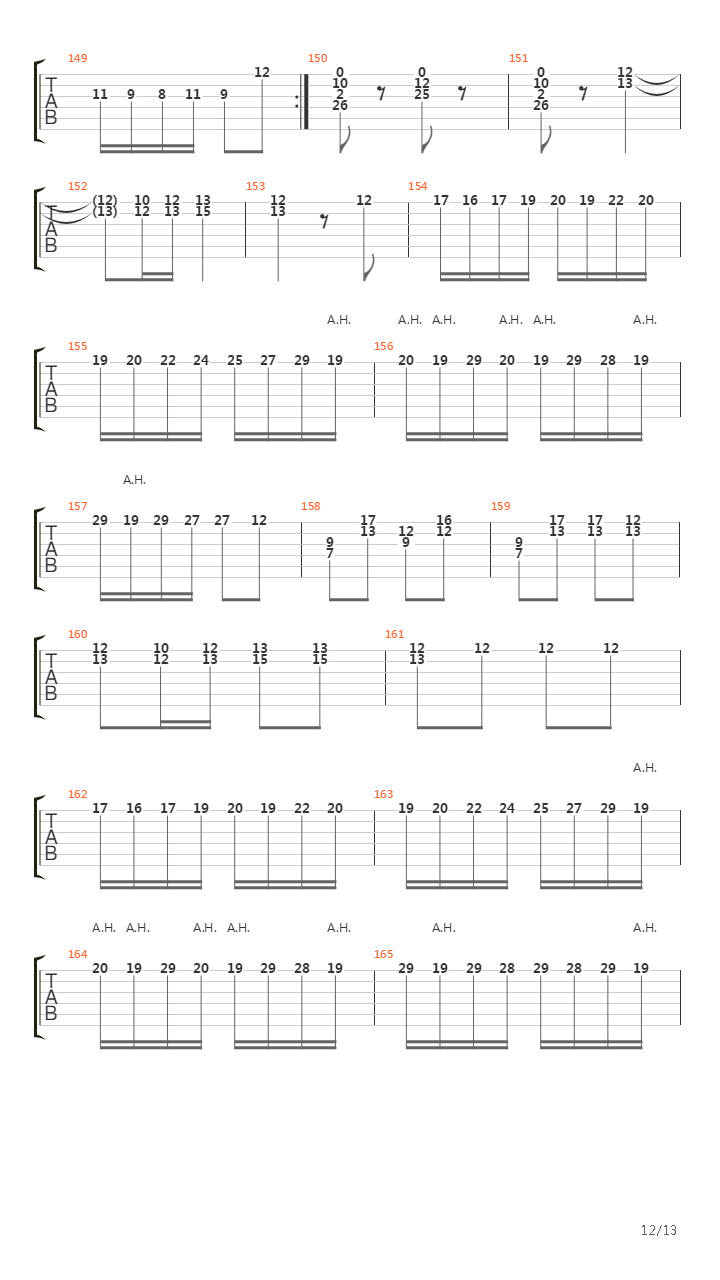 Zigeunerweisen Op 20吉他谱