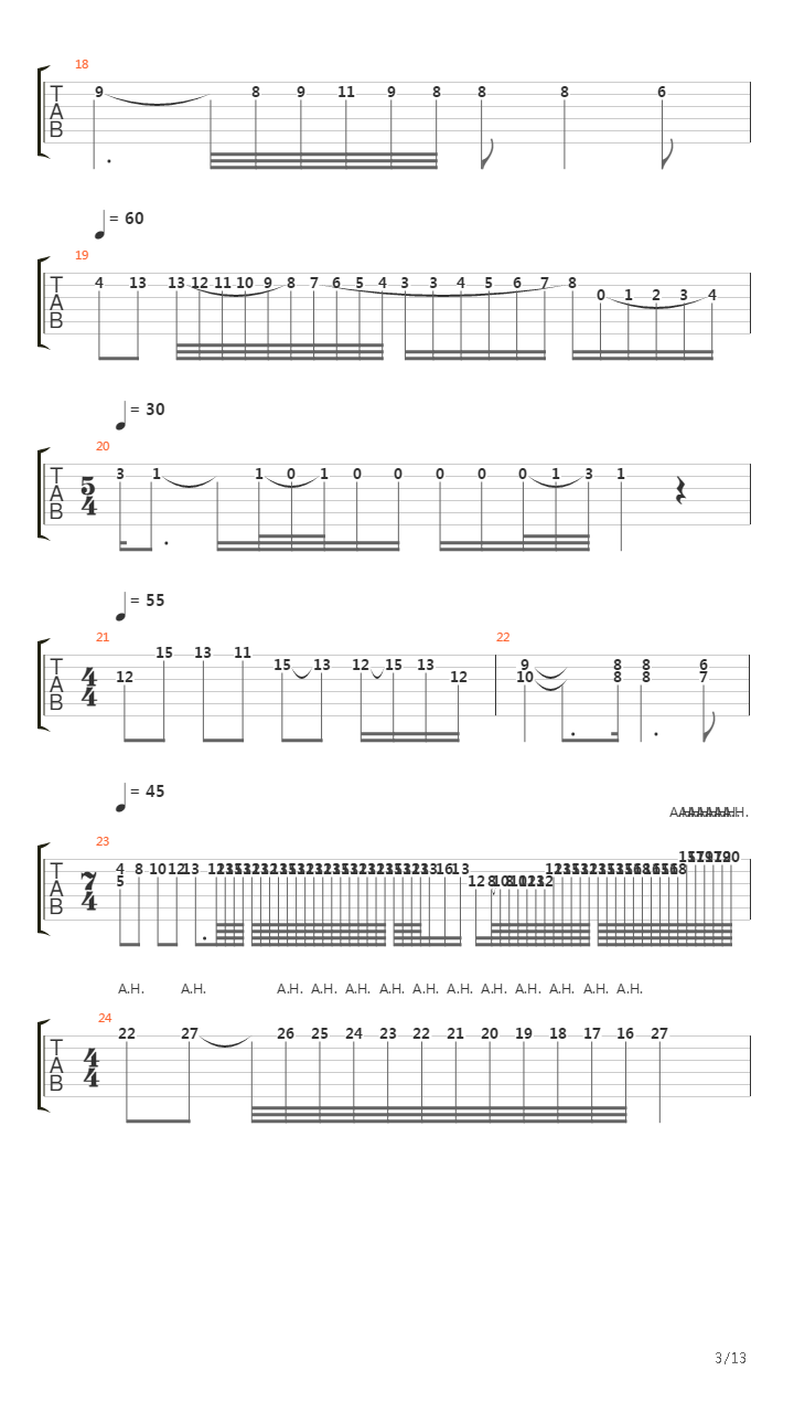 Zigeunerweisen Op 20吉他谱