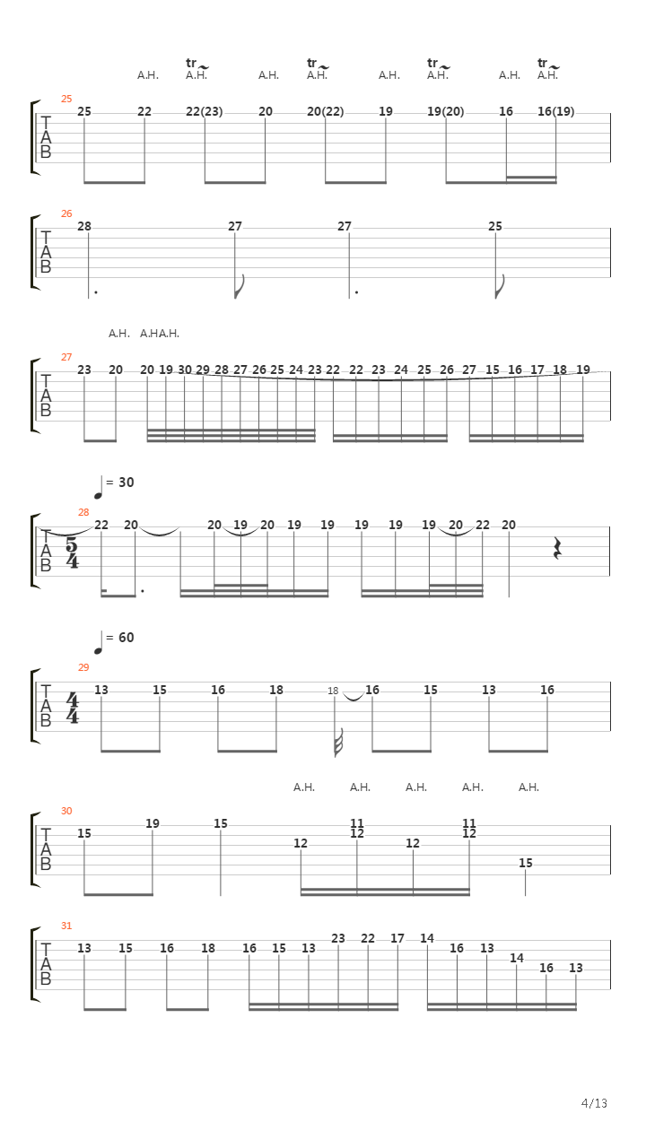 Zigeunerweisen Op 20吉他谱