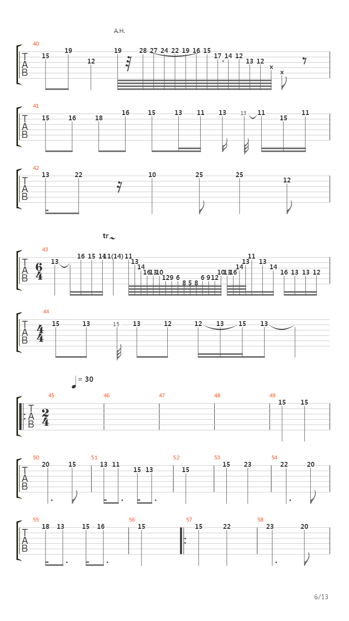 Zigeunerweisen Op 20吉他谱