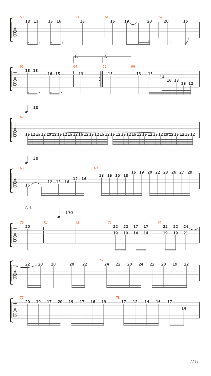 Zigeunerweisen Op 20吉他谱