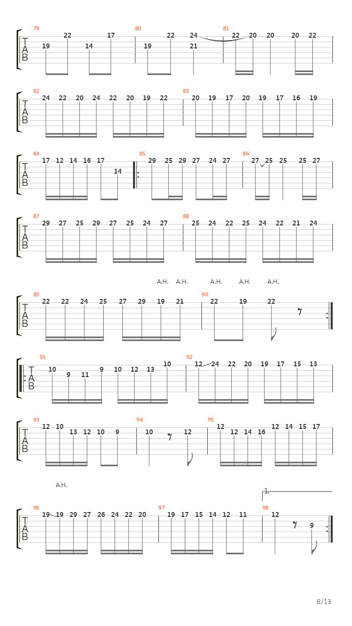 Zigeunerweisen Op 20吉他谱