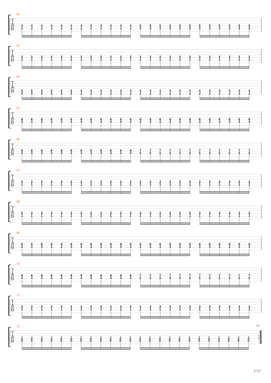 Die Baumfrau吉他谱
