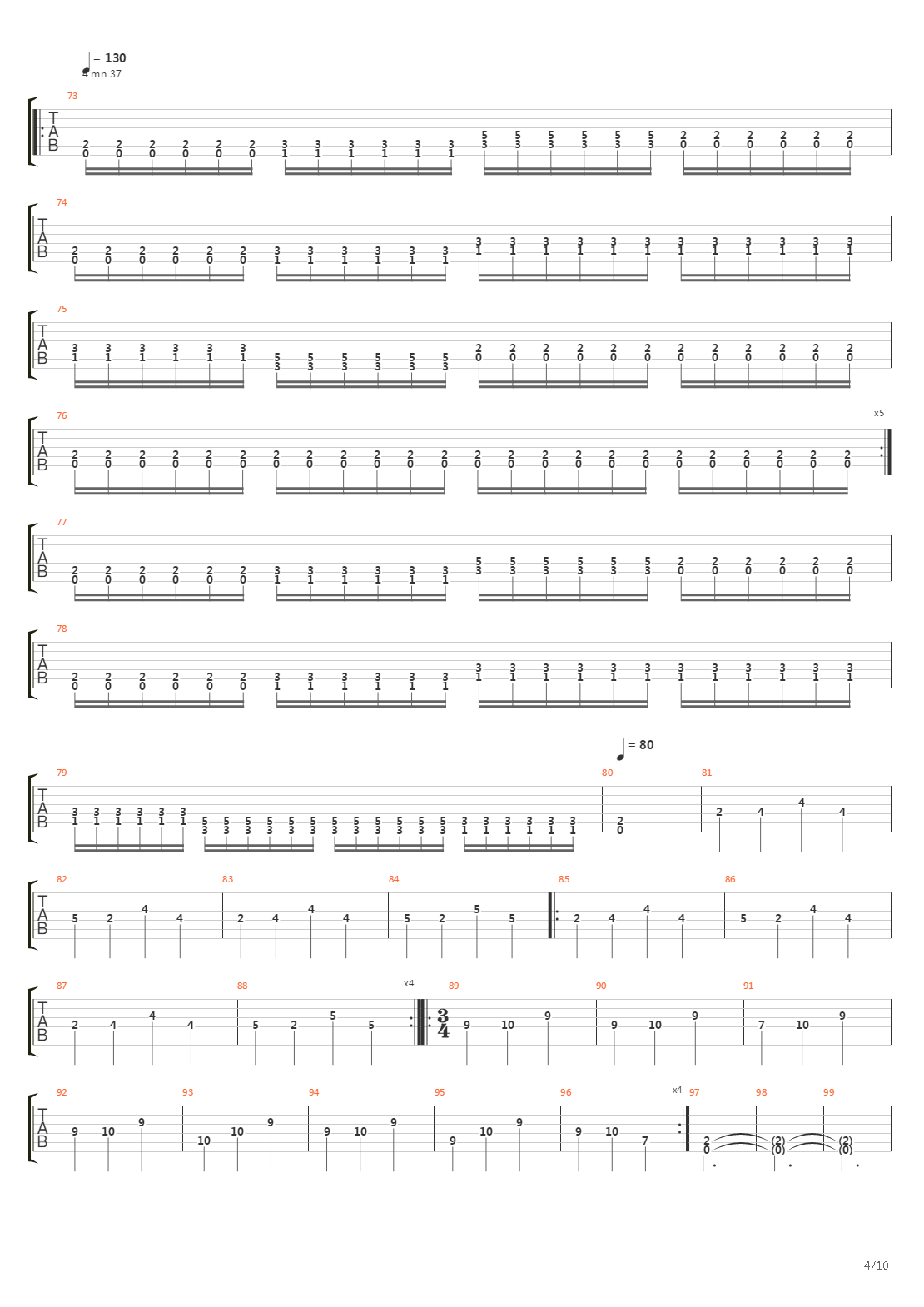 Die Baumfrau吉他谱
