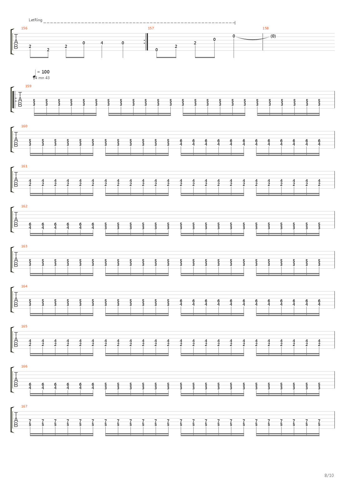 Die Baumfrau吉他谱