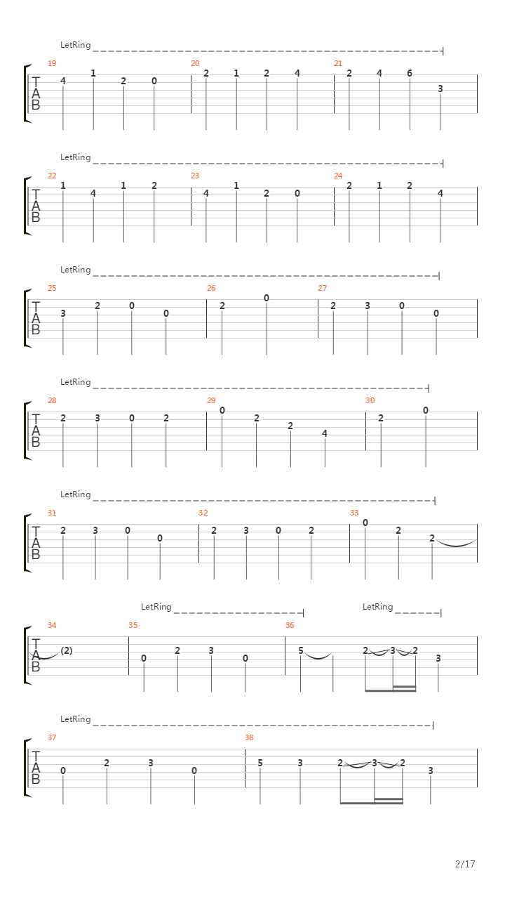 Die Baumfrau吉他谱