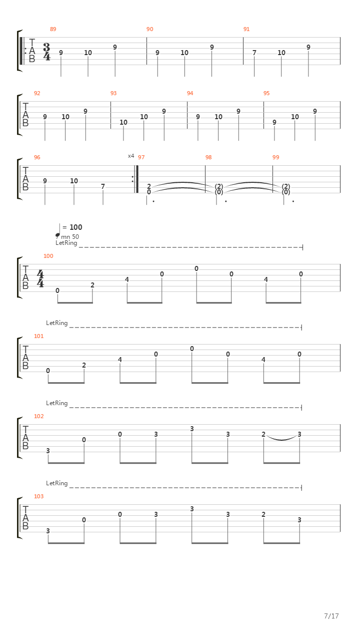 Die Baumfrau吉他谱