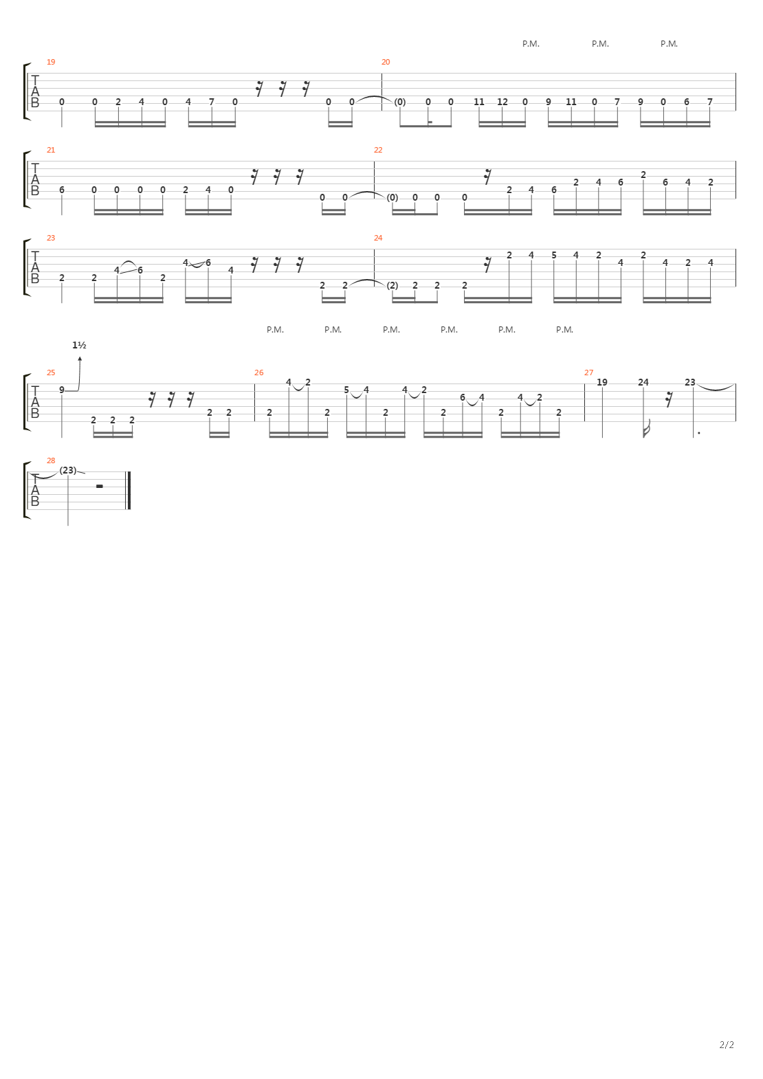 Atlas吉他谱