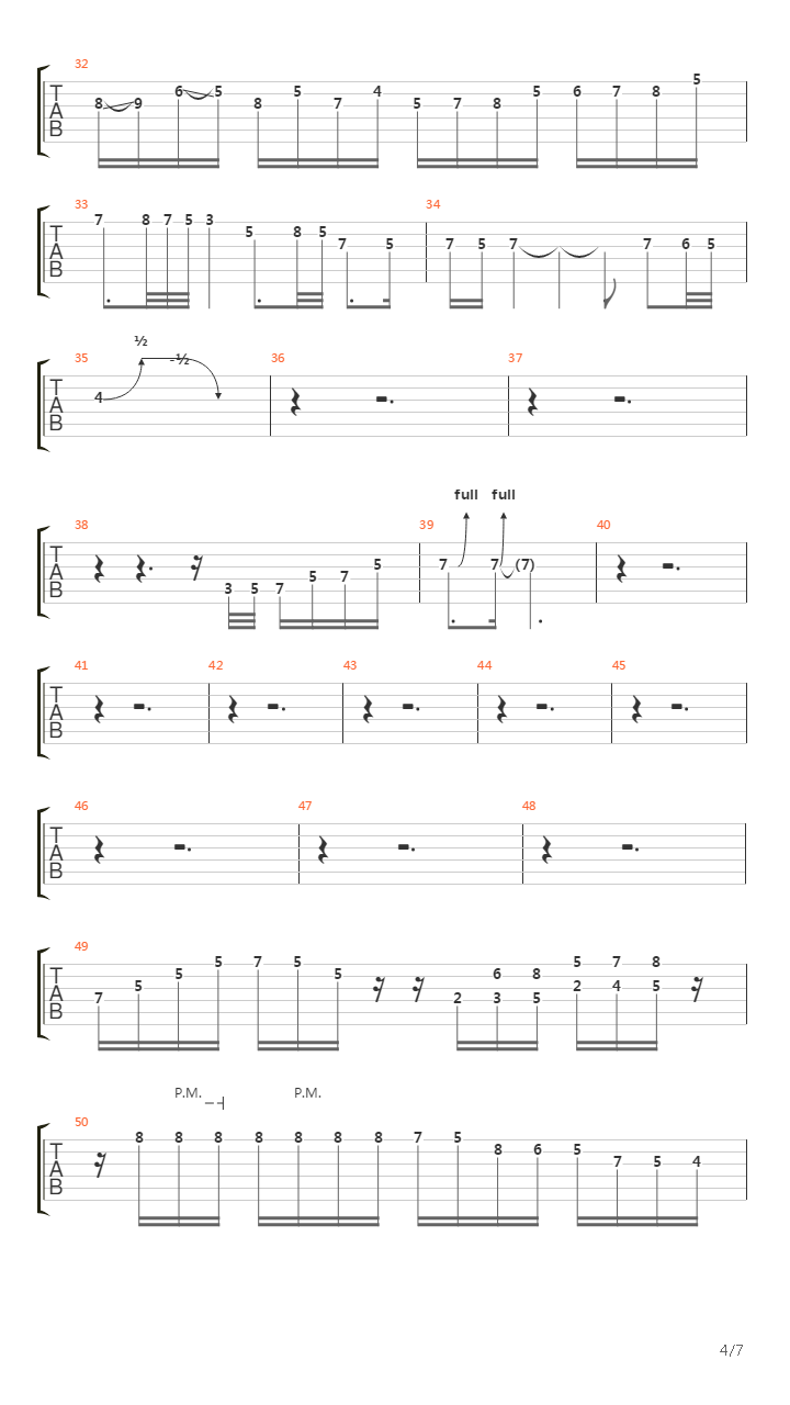 Orm吉他谱