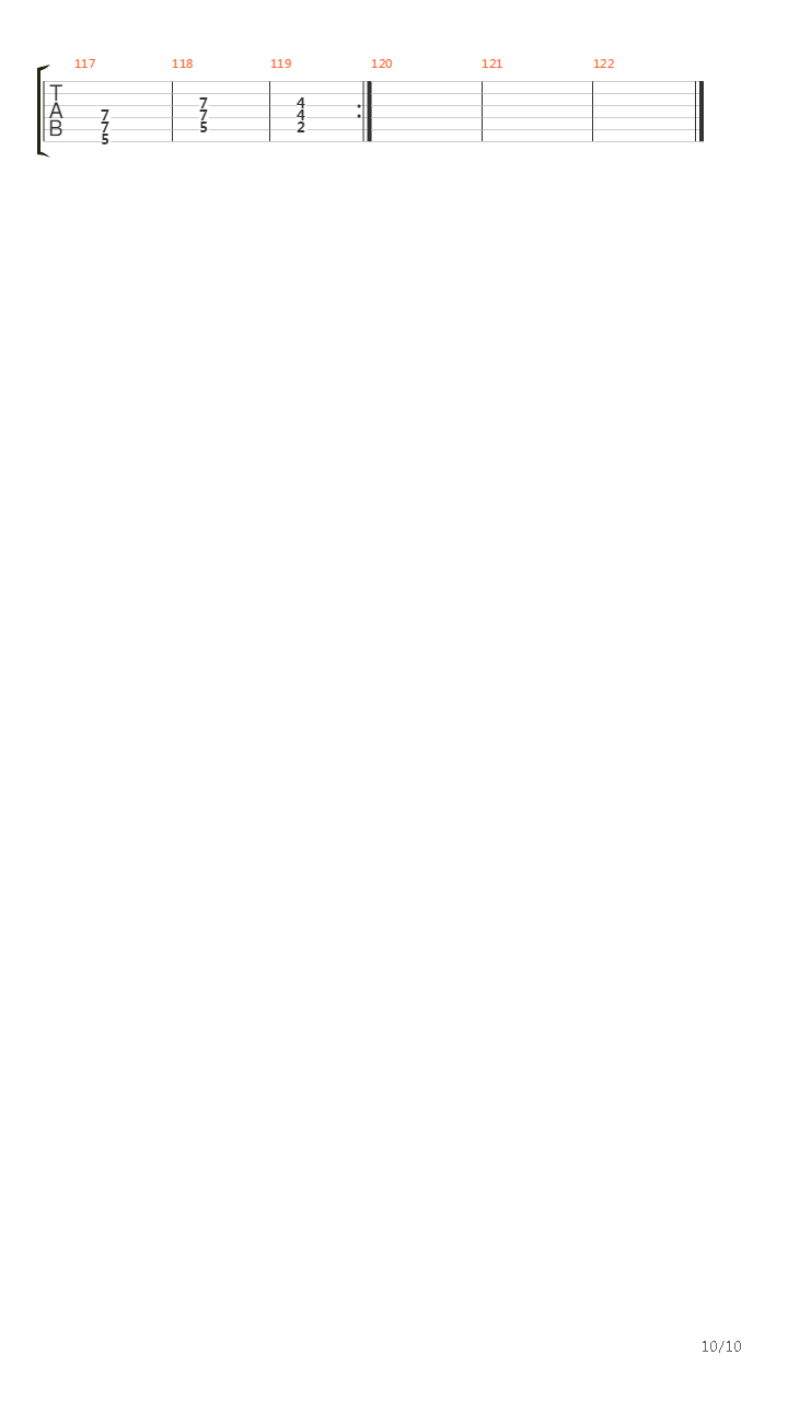Cancer吉他谱