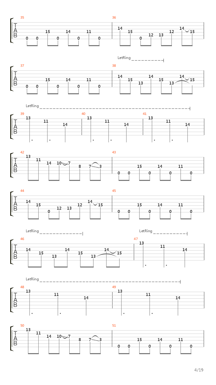 Over The Horizon吉他谱