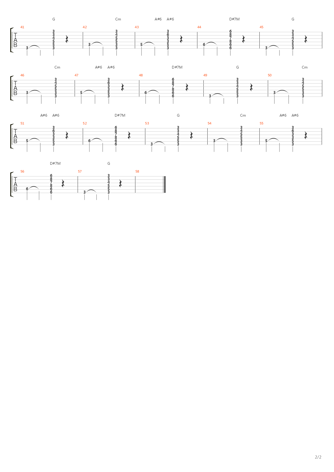 Realety吉他谱