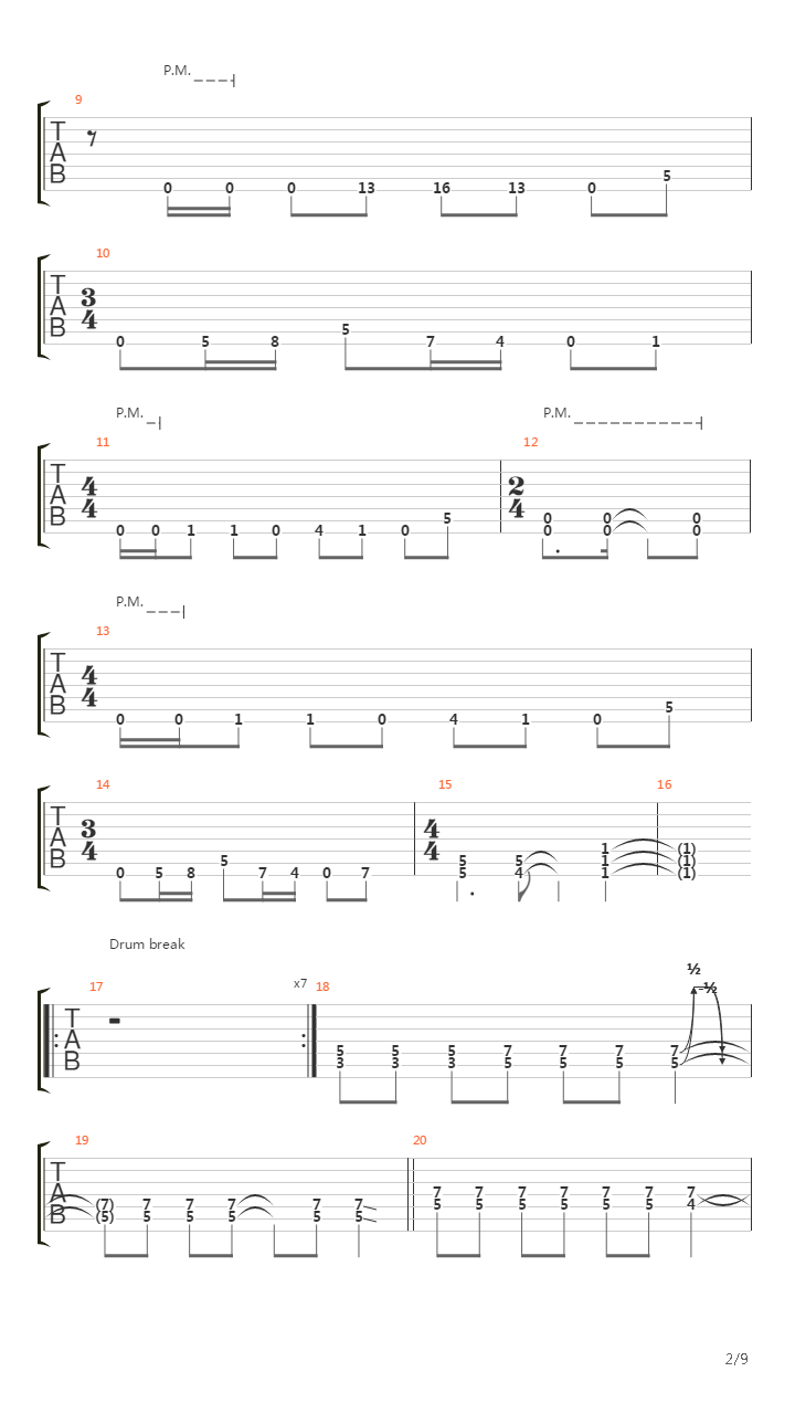 Cipher吉他谱
