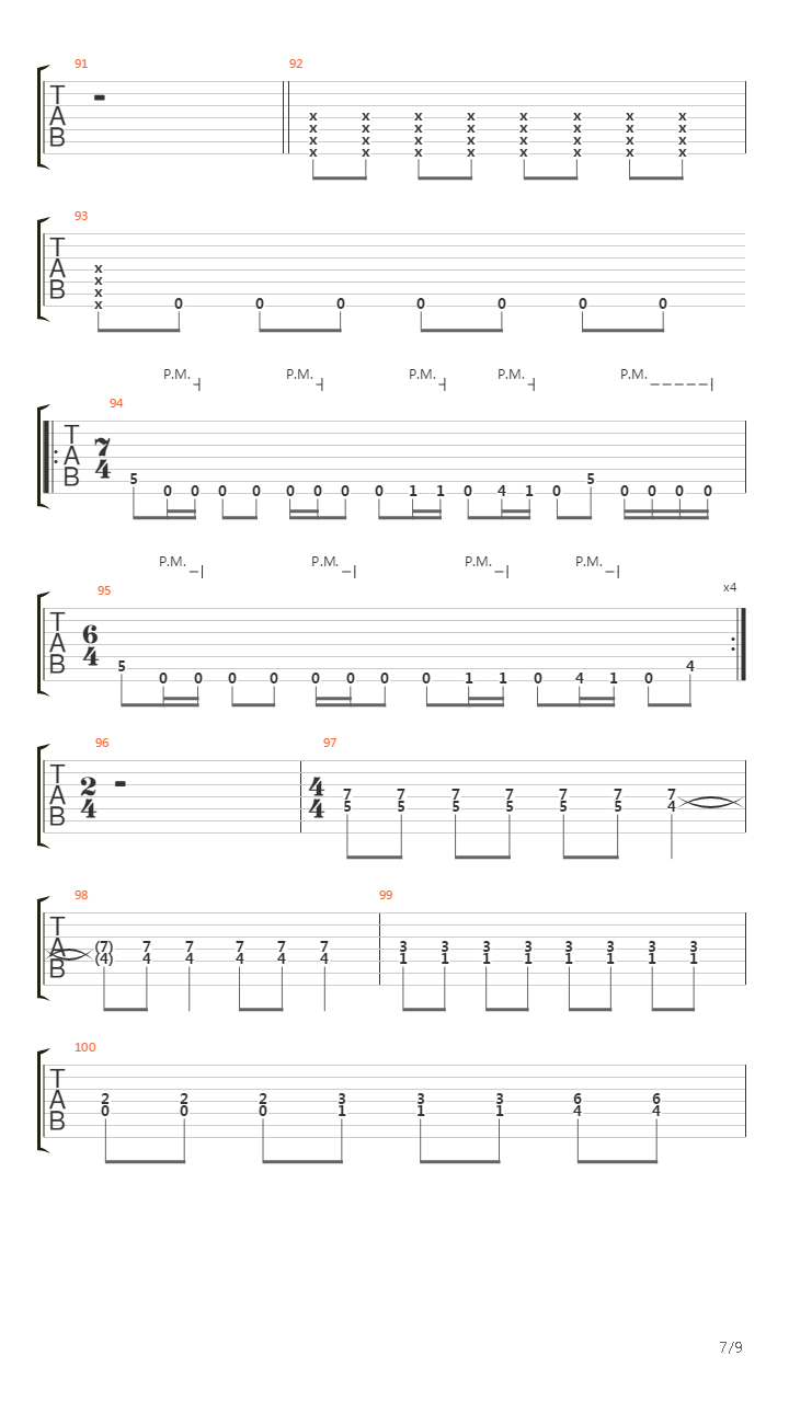 Cipher吉他谱