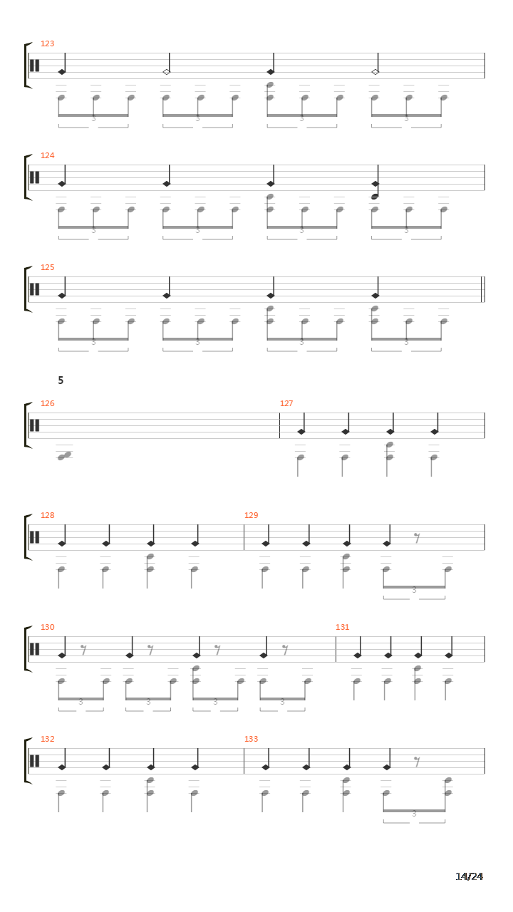 Cinder吉他谱