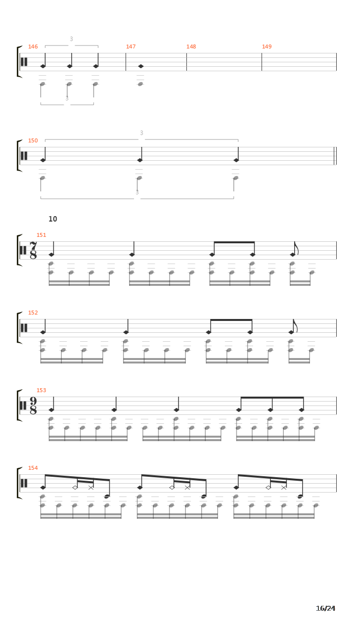 Cinder吉他谱