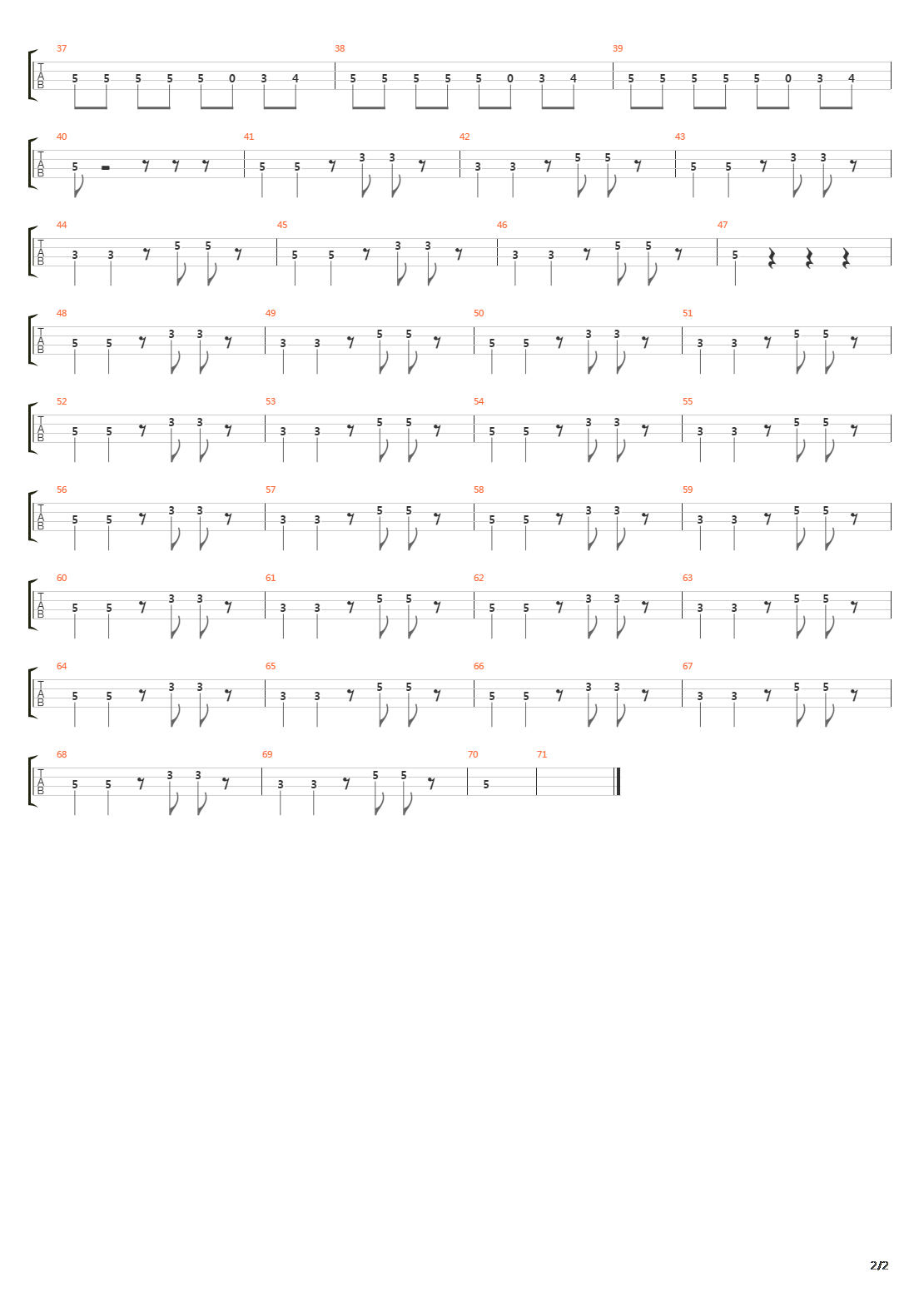 Loves Gone Bad吉他谱