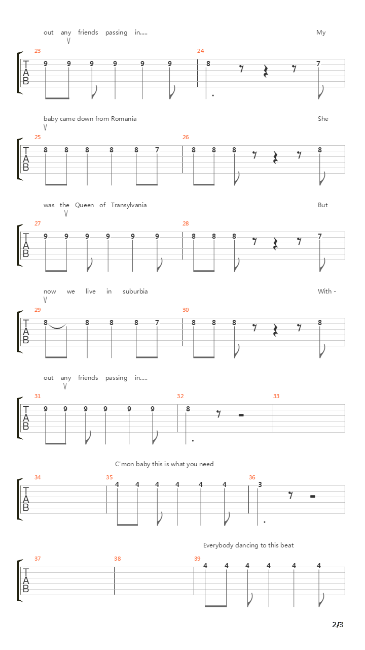 Disko Partizani吉他谱