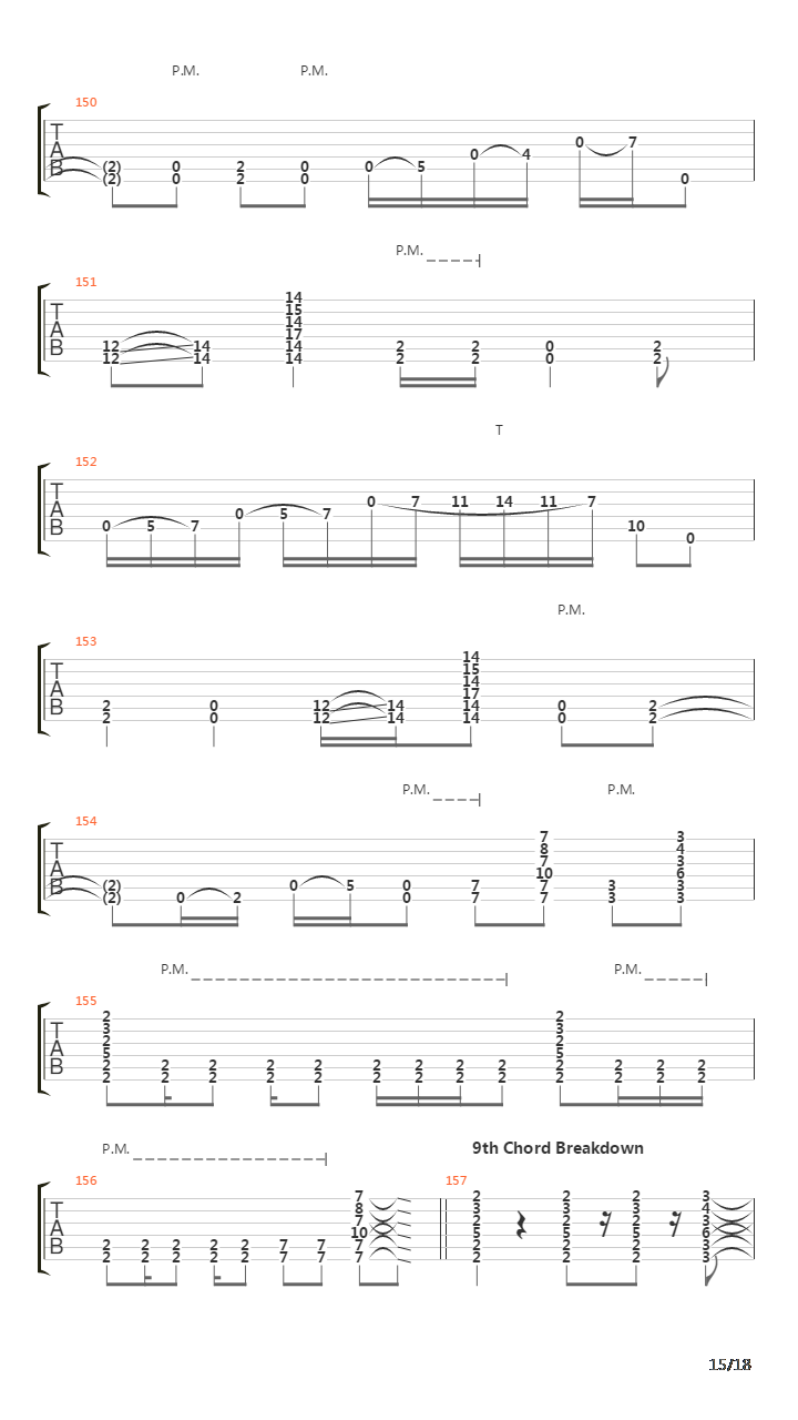 Baryogenesis吉他谱