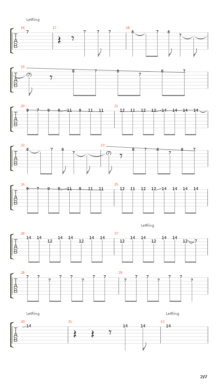 Victoria吉他谱